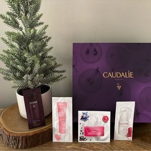 Caudalie Gift Box with Gift Tissue sheets and 4 samples
